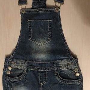 Almost famous skinny jean overall